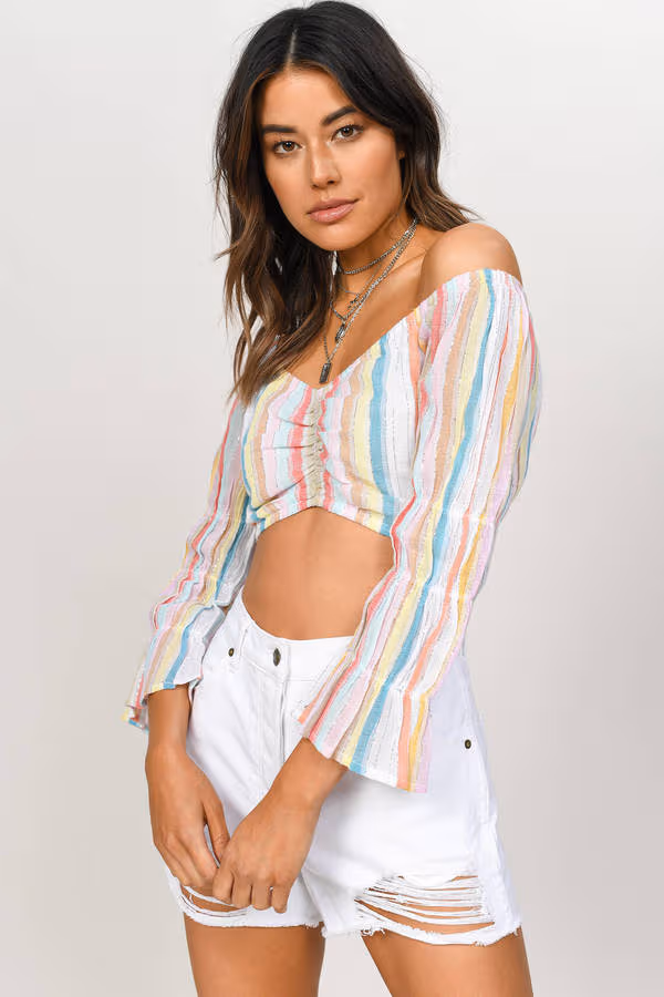 Dream Girl Crop Top - Multi