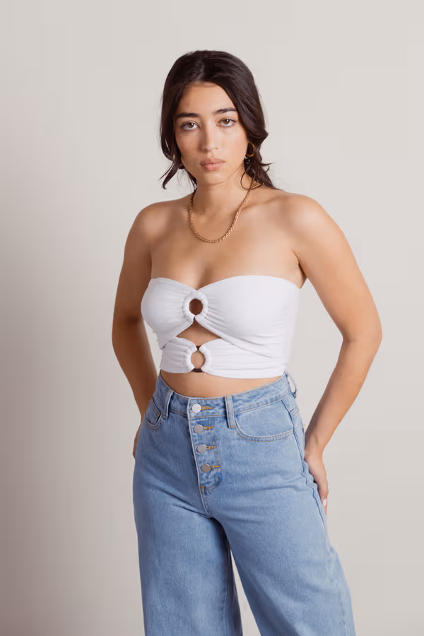 Bandits Crop Top - Sage