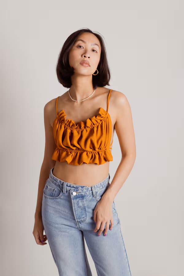Angelic Crop Top - Ecru