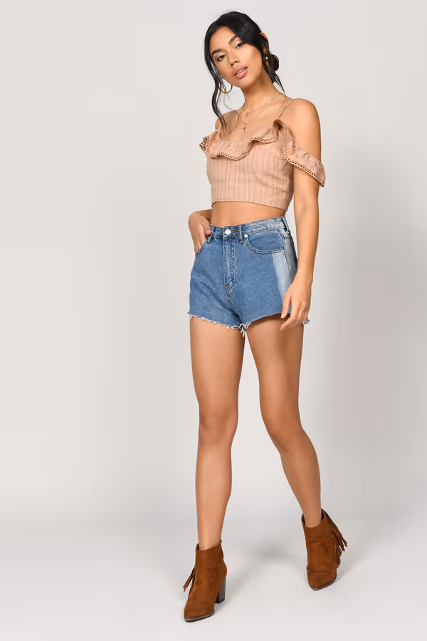Free To Be Crop Top - Sienna