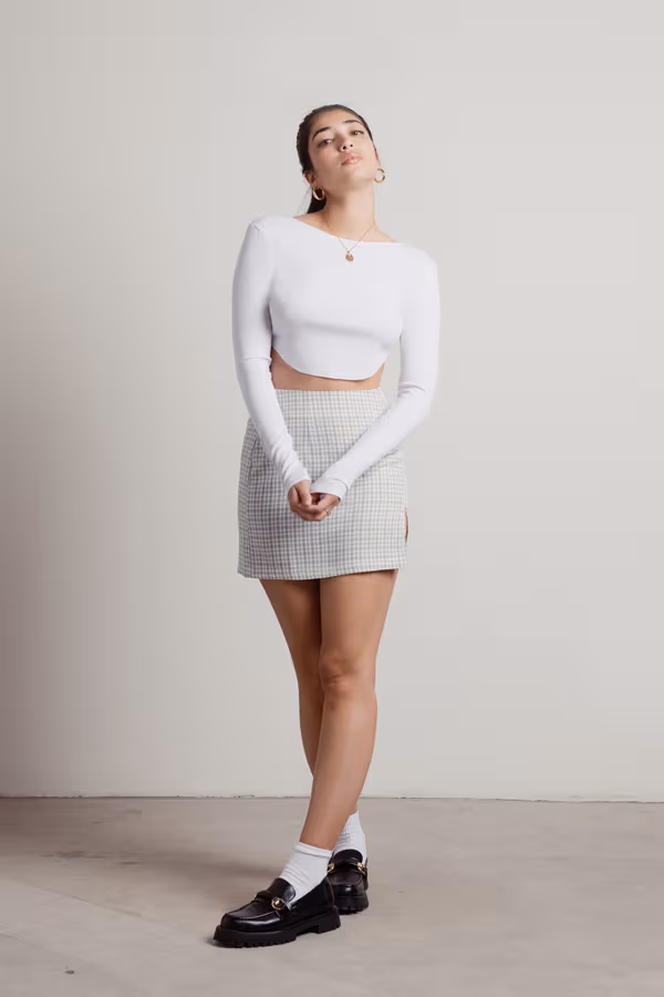 Rumi Crop Top - Off White