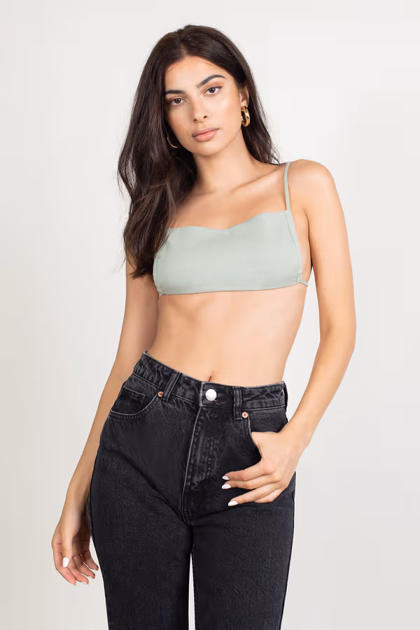 Kiki Crop Top - Black