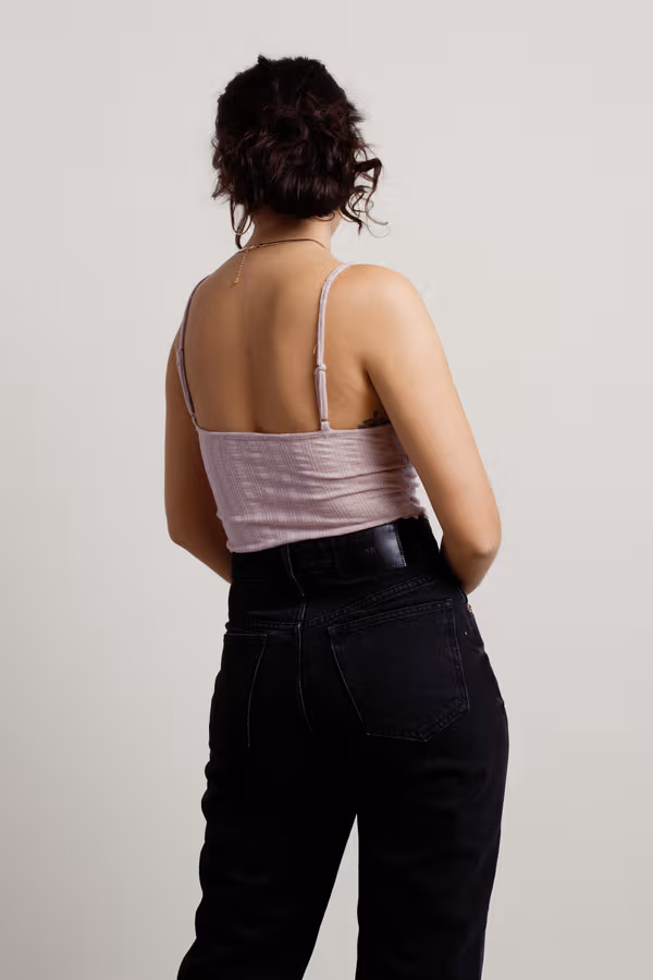 Quicksand Crop Top - Natural