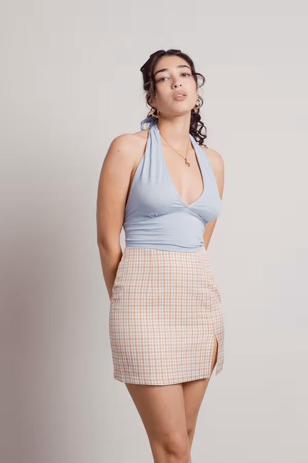 Kyle Crop Top - Ivory