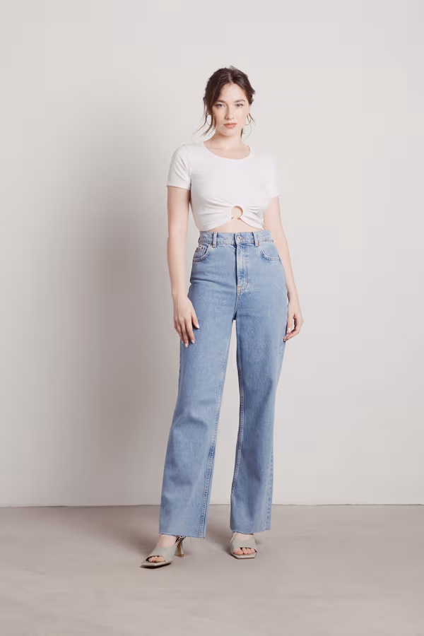 Born And Raised Crop Top - Black