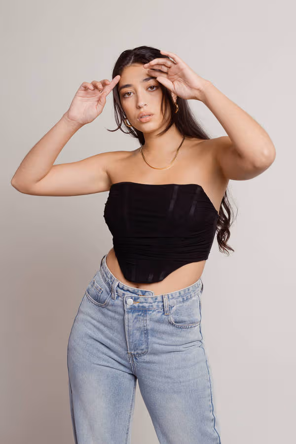 Eunji Corset Top - Off White