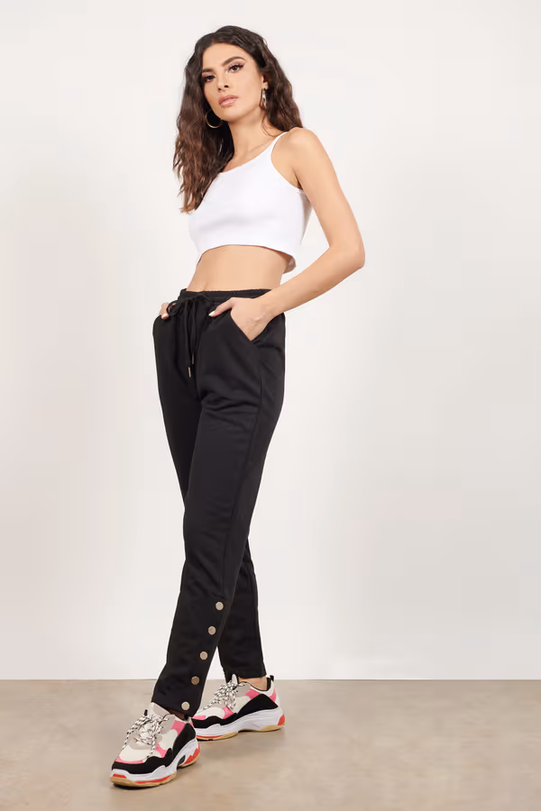 Good Sport Drawstring Sweatpants - Black