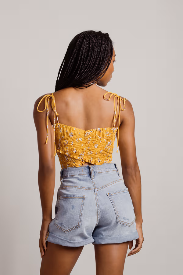 Take It Away Crop Top - Mint