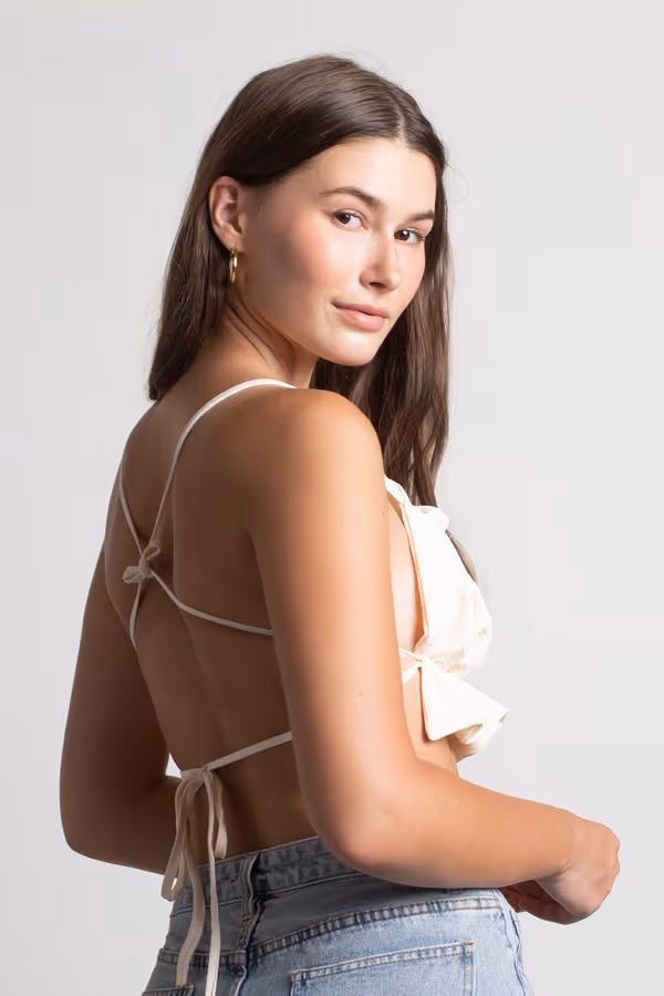 Angelic Crop Top - Rust