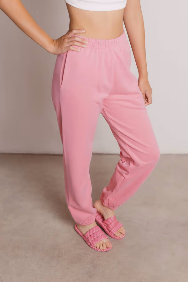 Homebody Stretchy Sweatpants - Green