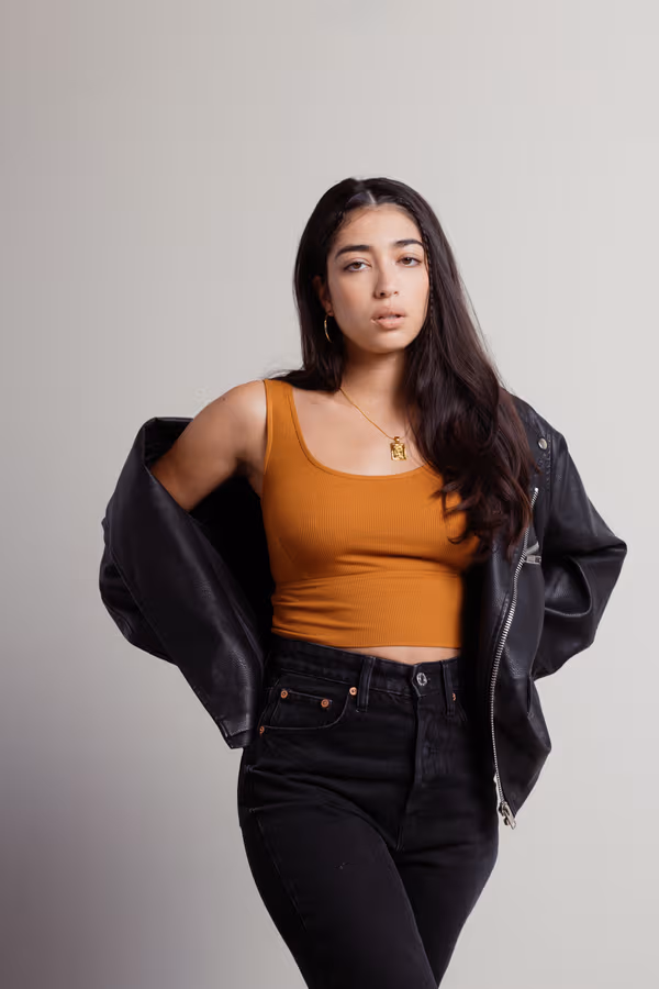 Eva Tank Top - Peri Blue