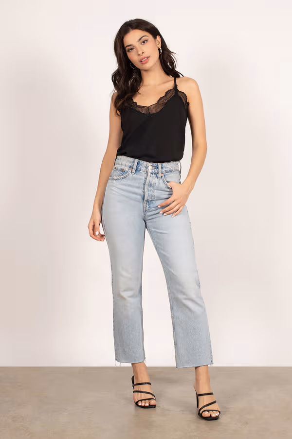 Zita Lace Blouse - Black