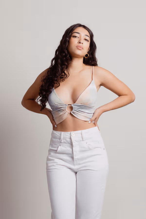 Game Over Crop Top - Blush