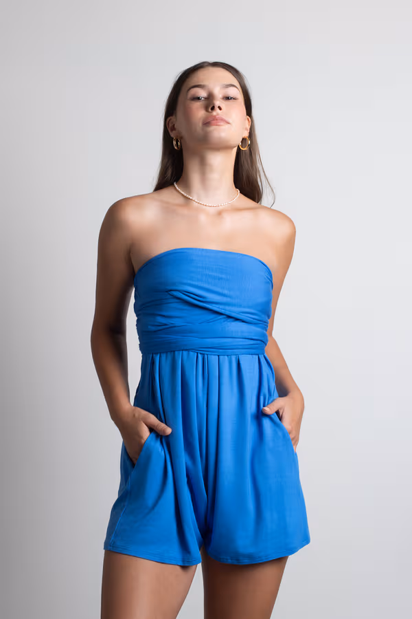 Mix It Up Multiway Romper - Blue