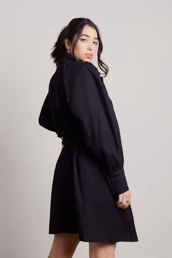 Leah Trench Coat - Black