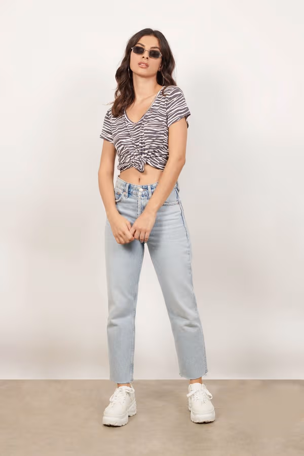 Wild Awake Zebra Print Shirt - Multi