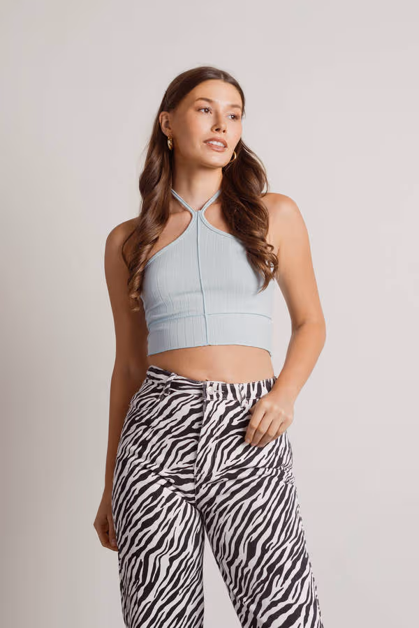 Larisa Crop Top - Mint