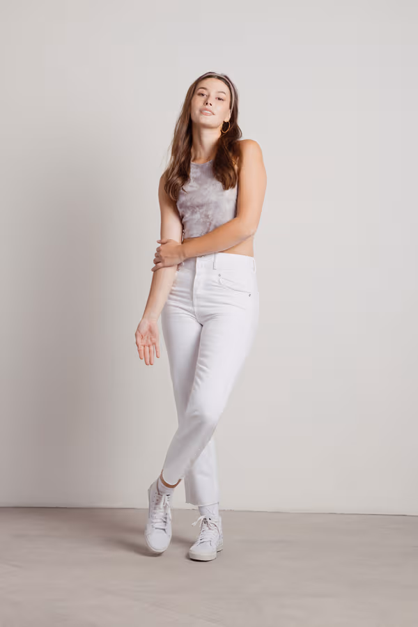 Celestial Crop Top - Khaki