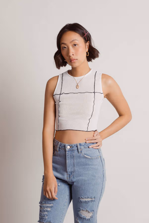 Unforgivable Tank Top - Off White