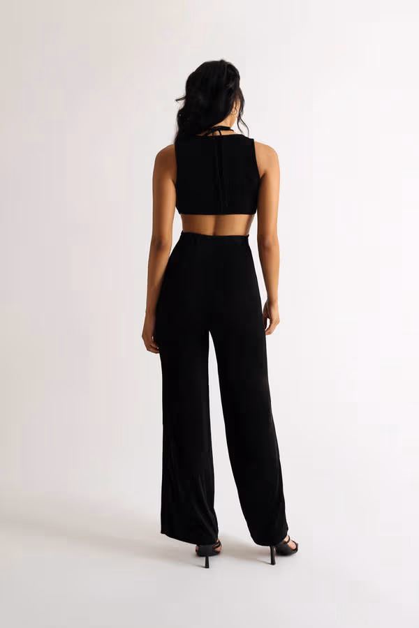 Hera Cutout Jumpsuit - Blue