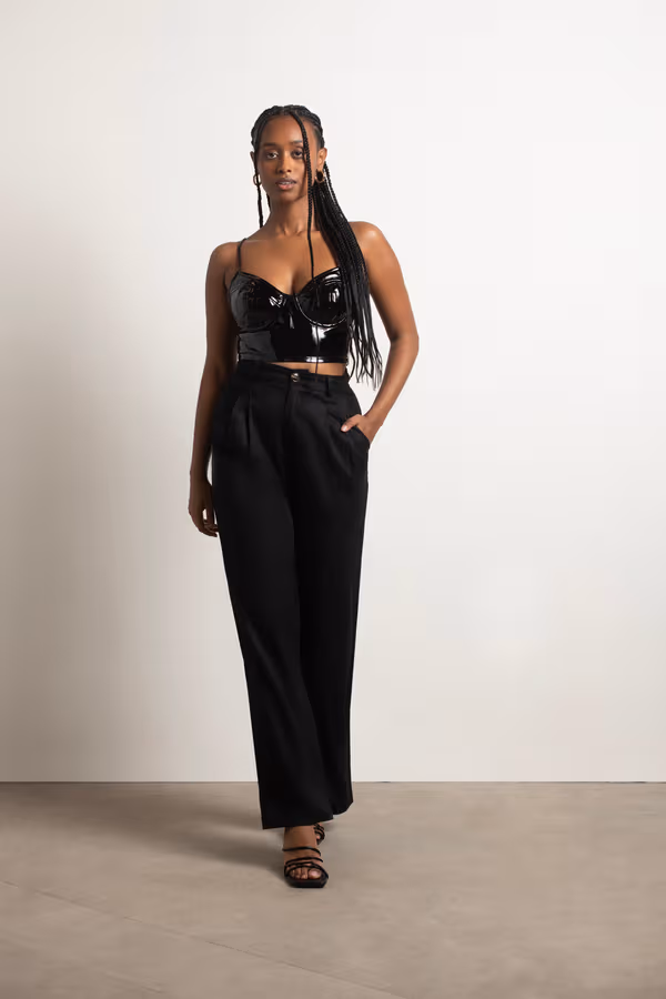 Joli Bustier Top - Black