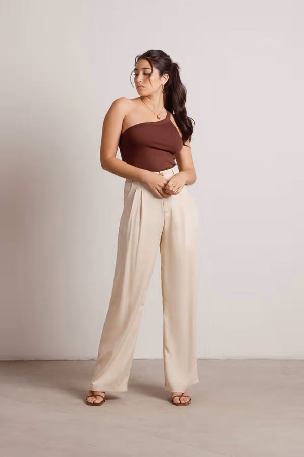 Iggy One Shoulder Top - Black