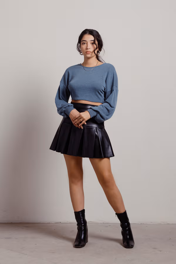 Player Crop Top - Green