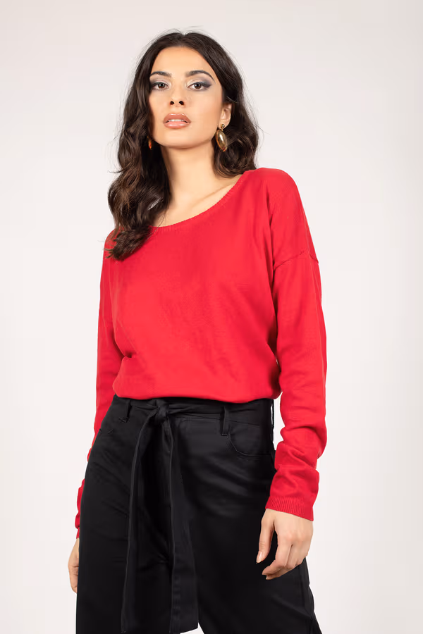 Twist It Open Back Mini Dress - Ivory