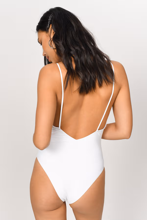 Swept Away Ruffle Monokini - Brick