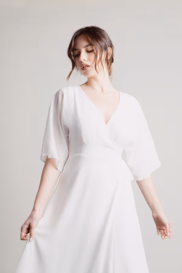 We Could Be Deep V High Slit Maxi Dress - Emerald