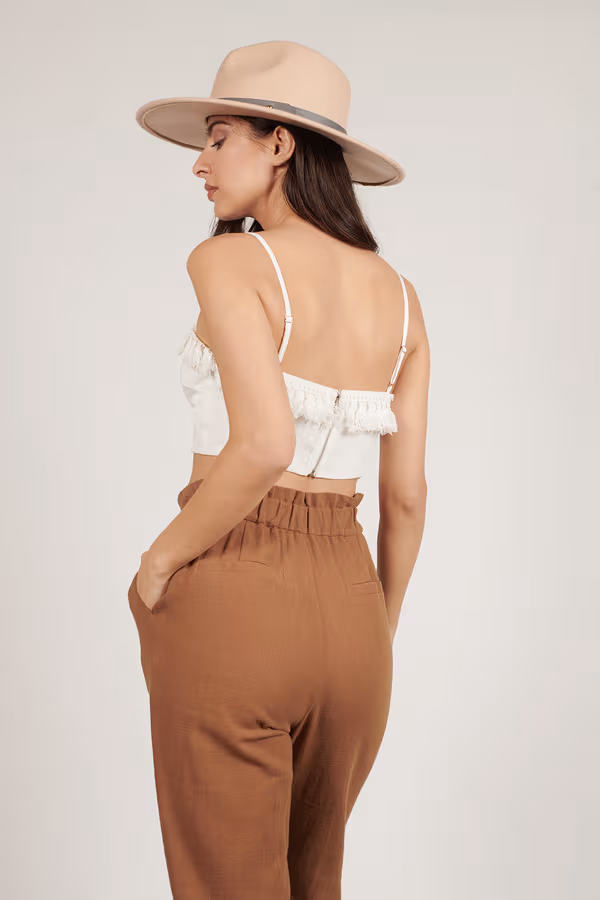 Lexi Crop Top - Black