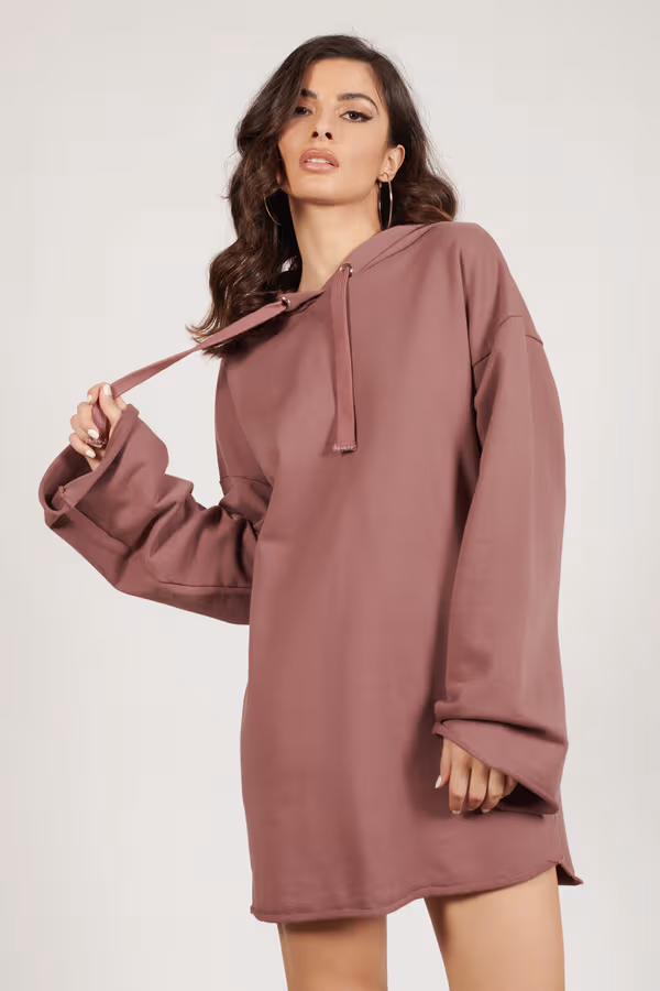 Concrete City Oversized Sweater - Marsala