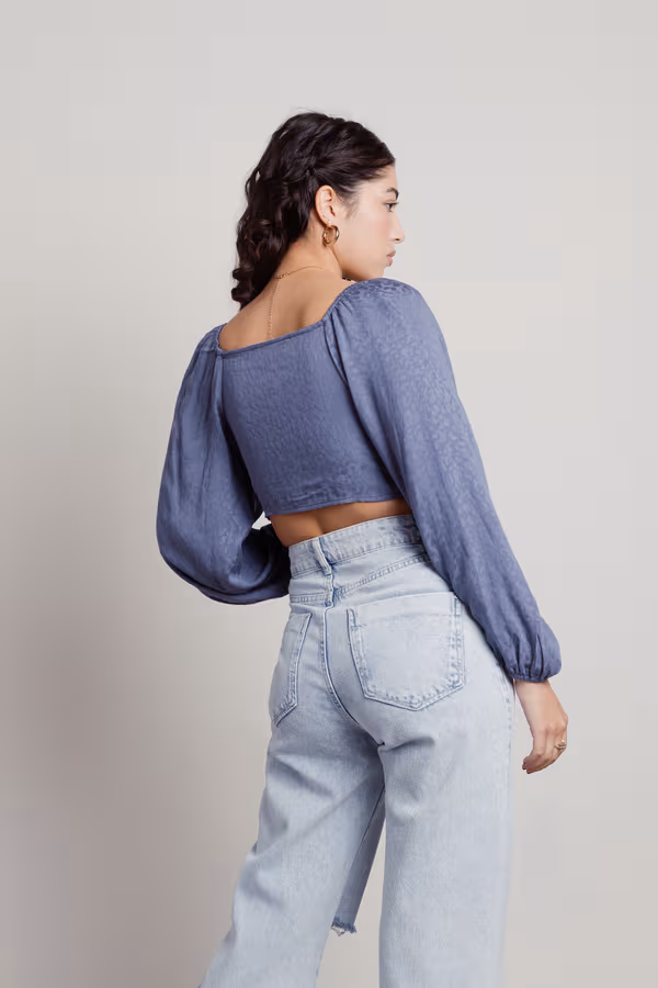 Move On Crop Top - Red Multi