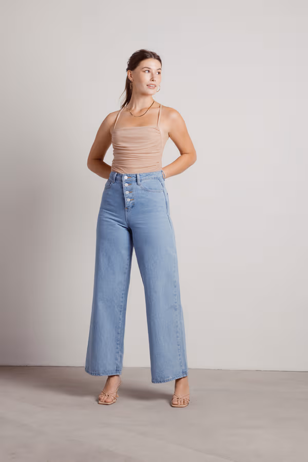 Kenzo Cross Back Bodysuit - Nude