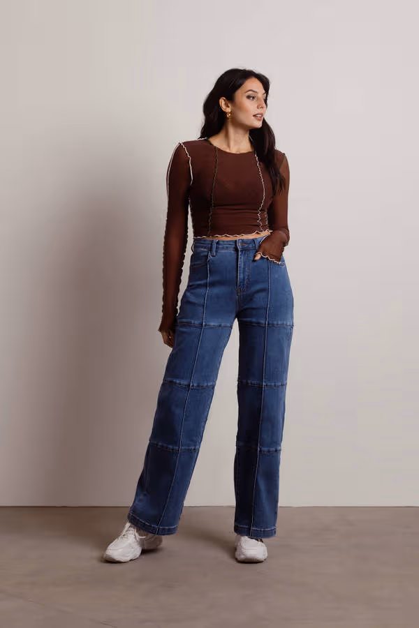 Saint Crop Top - Chocolate