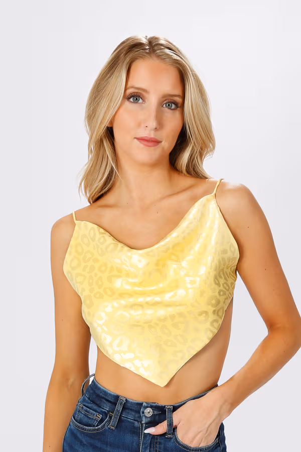 Roar Louder Crop Top - Mocha