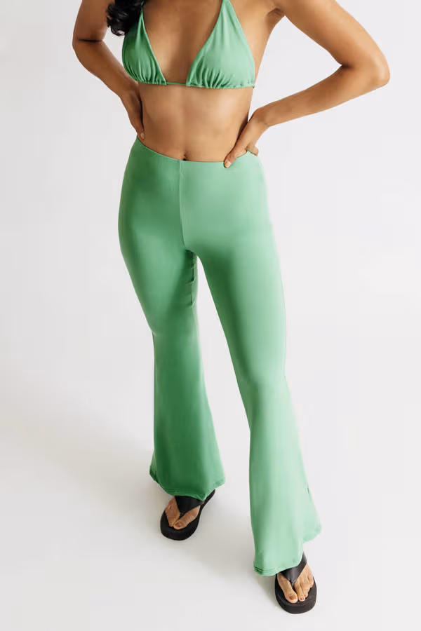 Minga Bikini Top and Pants Set - Kelly Green