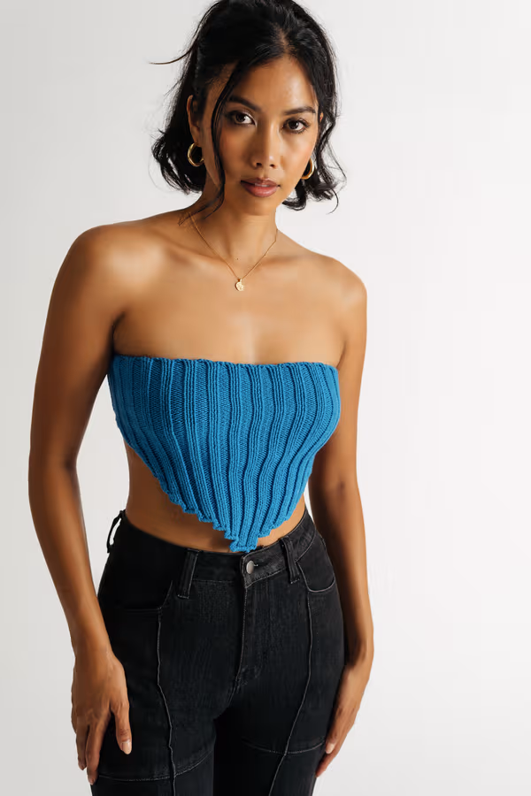My Type Tube Top - Blue
