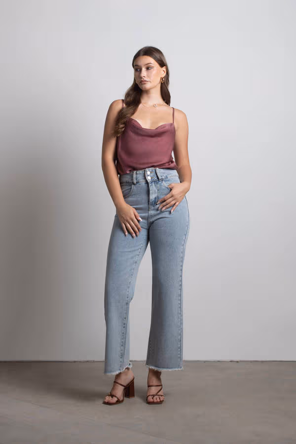 Fortune Cowl Neck Bodysuit - Beige