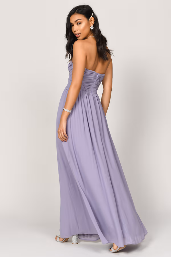 Go Glam Sweetheart Surplice Maxi Dress - Emerald