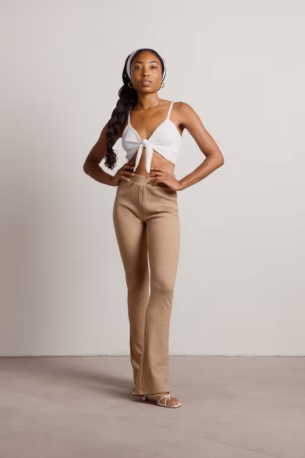 Avalon Crop Top - White