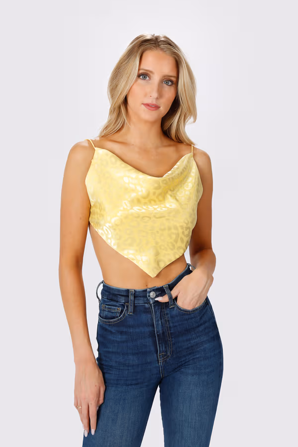 Roar Louder Crop Top - Mocha