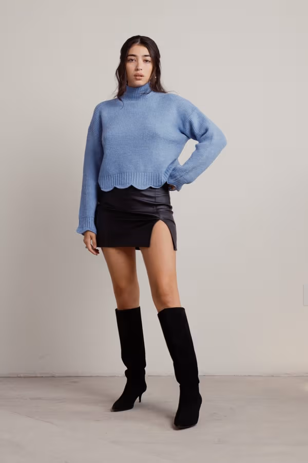 Extra Passion Ribbed Sweater - Rose