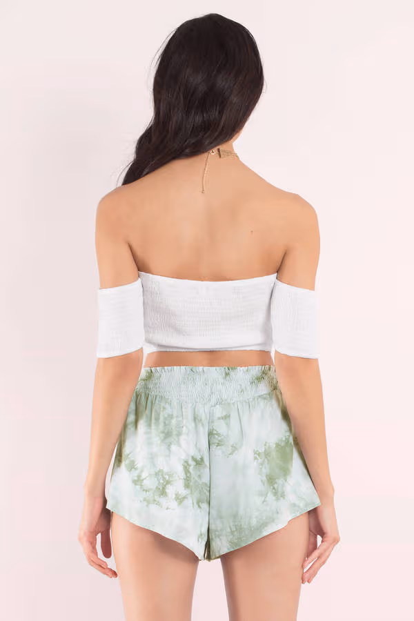 Deanna Crop Top - Taupe
