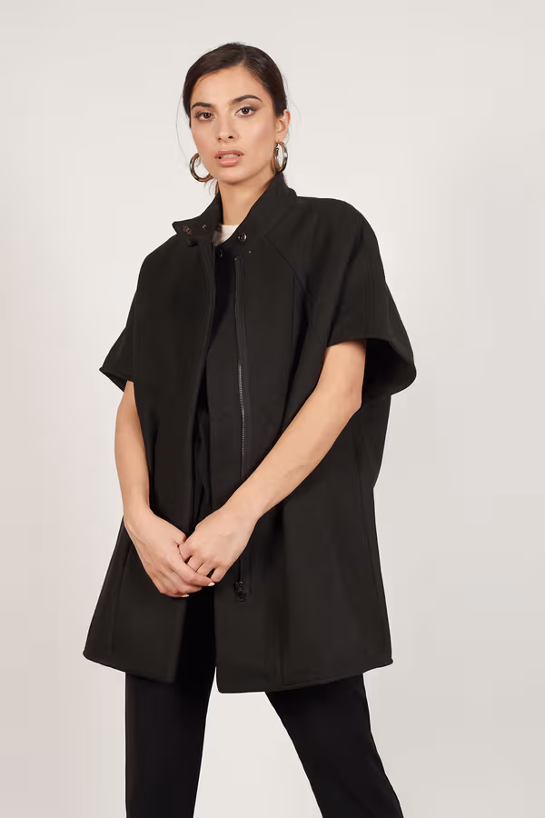 Madison Wool Coat - Black