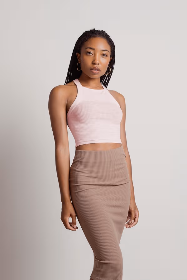 Jake Crop Top - Off White