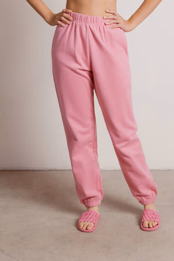 Homebody Stretchy Sweatpants - Green