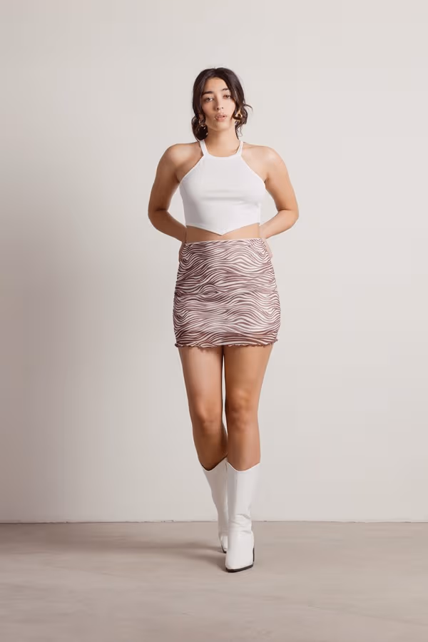 Priestess Crop Top - White