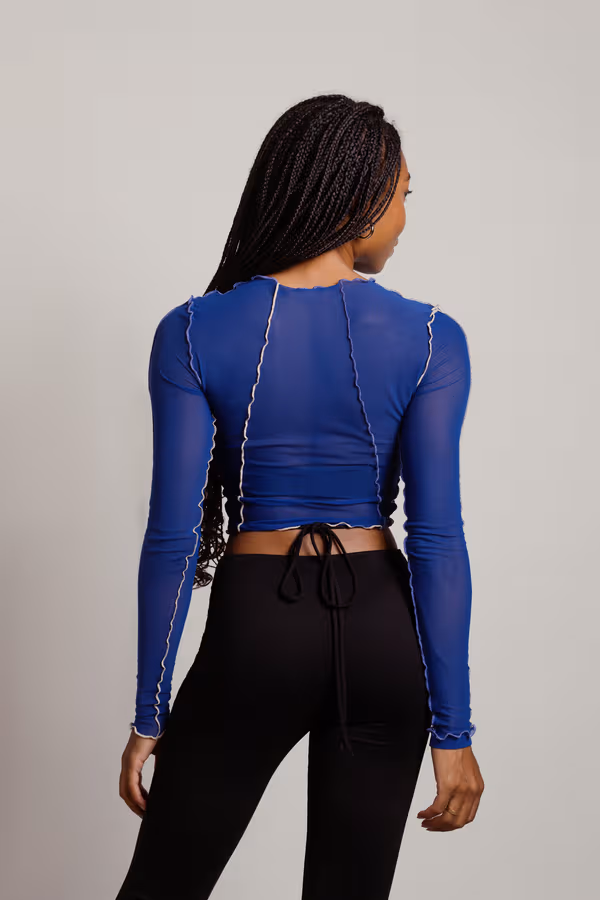 Saint Crop Top - Chocolate