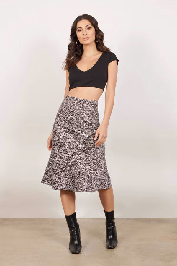 No Cares Crop Top - Black